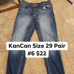 Women’s KanCan Jeans size 29 length 31